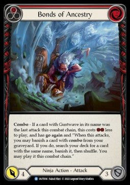 Bonds of Ancestry (Red) (Regular) - Outsiders (Rare) [OUT-056]
