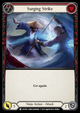 Surging Strike (Red) (Regular) - Outsiders (Common) [OUT-083]