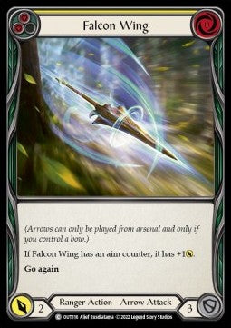 Falcon Wing (Yellow) (Regular) - Outsiders (Common) [OUT-116]