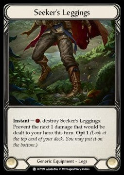 Seeker's Leggings (Cold Foil) - Outsiders (Common) [OUT-178]
