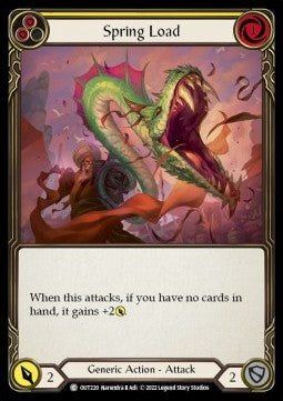 Spring Load (Yellow) (Regular) - Outsiders (Common) [OUT-220]