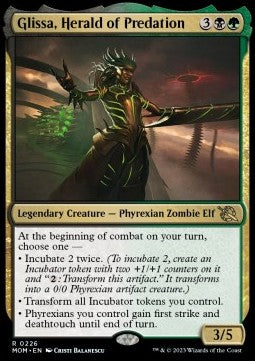 Glissa, Herald of Predation - March of the Machine (Rare) [MOM-226]