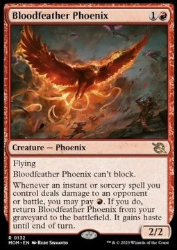 Bloodfeather Phoenix - March of the Machine (Rare) [MOM-132]