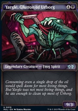 Yargle, Glutton of Urborg (V.1) - Multiverse Legends (Uncommon) [MUL-19]