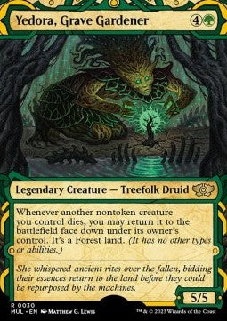 Yedora, Grave Gardener (V.1) - Multiverse Legends (Rare) [MUL-30]