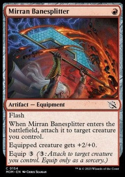Mirran Banesplitter - March of the Machine (Common) [MOM-154]