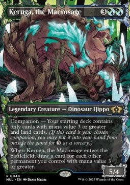 Keruga, the Macrosage (V.1) - Multiverse Legends (Rare) [MUL-48]