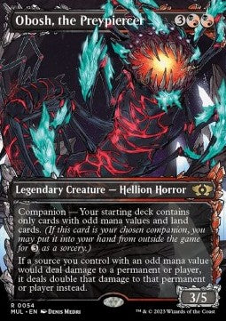 Obosh, the Preypiercer (V.1) - Multiverse Legends (Rare) [MUL-54]
