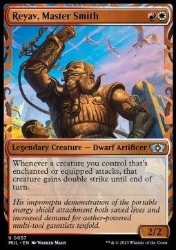 Reyav, Master Smith (V.1) - Multiverse Legends (Uncommon) [MUL-57]