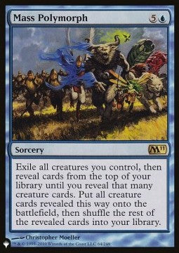 Mass Polymorph - The List (Rare) [ZNL-64]