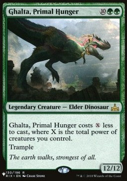 Ghalta, Primal Hunger - The List (Rare) [ZNL-130]