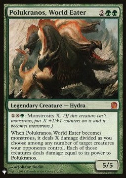 Polukranos, World Eater - The List (Mythic) [ZNL-172]