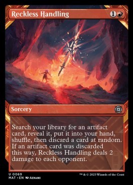 Reckless Handling (V.1) - March of the Machine: The Aftermath: Extras (Uncommon) [XMAT-69]