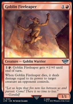 Goblin Fireleaper - The Lord of the Rings: Tales of Middle-earth (Uncommon) [LTR-133]