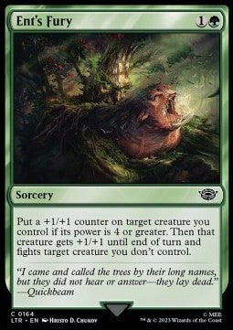 Ent's Fury - The Lord of the Rings: Tales of Middle-earth (Common) [LTR-164]