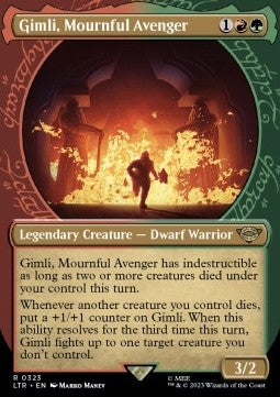 Gimli, Mournful Avenger (V.1) - The Lord of the Rings: Tales of Middle-earth: Extras (Rare) [XLTR-323]