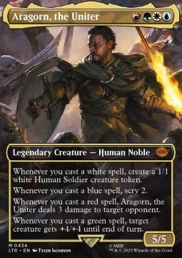 Aragorn, the Uniter (V.2) - The Lord of the Rings: Tales of Middle-earth: Extras (Mythic) [XLTR-434]