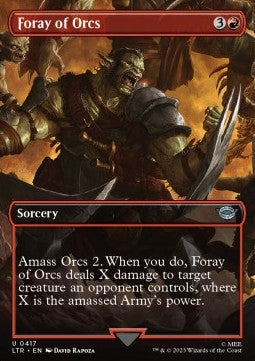 Foray of Orcs - The Lord of the Rings: Tales of Middle-earth: Extras (Uncommon) [XLTR-417]