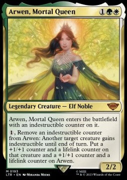 Arwen, Mortal Queen - The Lord of the Rings: Tales of Middle-earth (Mythic) [LTR-193]
