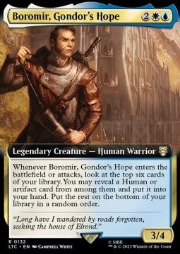 Boromir, Gondor's Hope - Commander: The Lord of the Rings: Tales of Middle-earth: Extras (Rare) [XLTC-132]