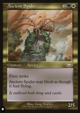 Ancient Spider - The List (Rare) [ZNL-96]