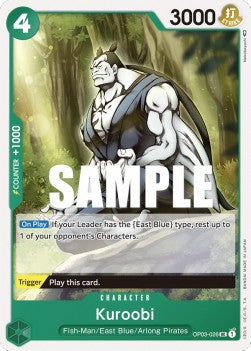Kuroobi (OP03-026) - Pillars of Strength (Uncommon) [OP03-026]