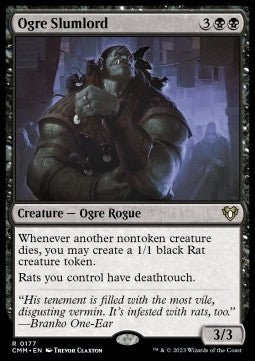 Ogre Slumlord - Commander Masters (Rare) [CMM-177]