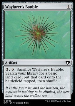 Wayfarer's Bauble - Commander Masters: Extras (Common) [XCMM-983]