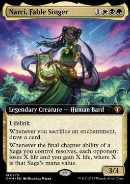 Narci, Fable Singer (V.2) - Commander Masters: Extras (Mythic) [XCMM-775]