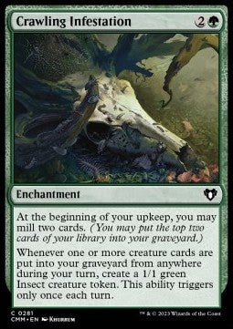 Crawling Infestation - Commander Masters (Common) [CMM-281]