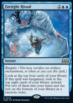 Farsight Ritual - Wilds of Eldraine (Rare) [WOE-49]