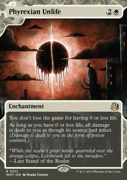 Phyrexian Unlife - Enchanting Tales (Rare) [WOT-11]