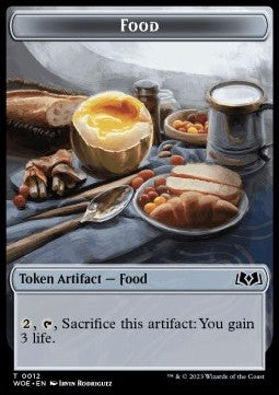 Food Token (V.3) - Wilds of Eldraine: Extras (Token) [XWOE-12]