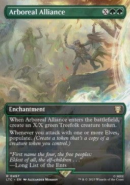 Arboreal Alliance (V.1) - The Lord of the Rings: Tales of Middle-earth Holiday Release (Rare) [LTRH-497]