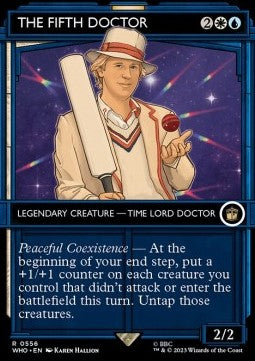 The Fifth Doctor (V.2) - Universes Beyond: Doctor Who: Extras (Rare) [XWHO-556]