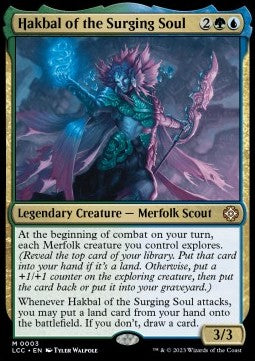 Hakbal of the Surging Soul - Commander: The Lost Caverns of Ixalan (Mythic) [LCC-3]