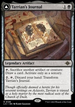 Tarrian's Journal // The Tomb of Aclazotz - The Lost Caverns of Ixalan (Rare) [LCI-126]