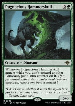 Pugnacious Hammerskull - The Lost Caverns of Ixalan (Rare) [LCI-208]