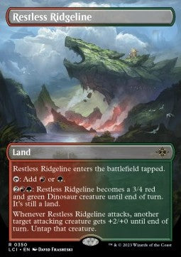 Restless Ridgeline - The Lost Caverns of Ixalan: Extras (Rare) [XLCI-350]