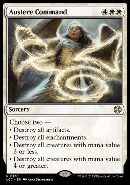 Austere Command - Commander: The Lost Caverns of Ixalan (Rare) [LCC-126]