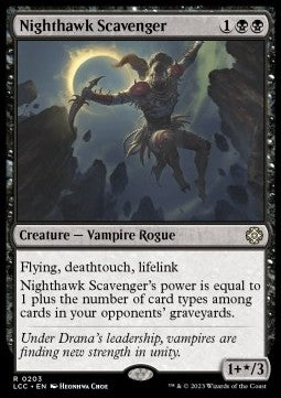 Nighthawk Scavenger - Commander: The Lost Caverns of Ixalan (Rare) [LCC-203]