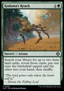 Kodama's Reach - Commander: The Lost Caverns of Ixalan (Common) [LCC-245]
