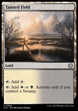 Tainted Field - Commander: The Lost Caverns of Ixalan (Uncommon) [LCC-356]