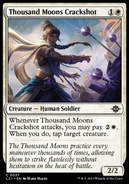 Thousand Moons Crackshot - The Lost Caverns of Ixalan (Common) [LCI-37]