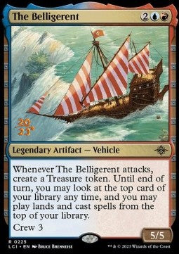The Belligerent (V.1) - The Lost Caverns of Ixalan: Promos (Rare) [PLCI-225]
