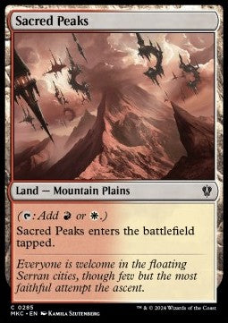 Sacred Peaks - Commander: Murders at Karlov Manor (Common) [MKC-285]