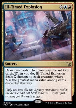 Ill-Timed Explosion - Murders at Karlov Manor (Rare) [MKM-207]