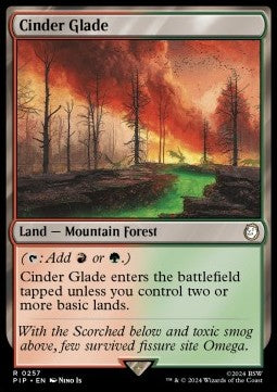 Cinder Glade - Universes Beyond: Fallout (Rare) [PIP-257]