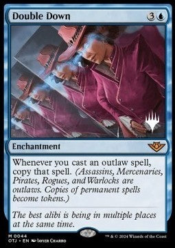 Double Down (V.2) - Outlaws of Thunder Junction: Promos (Mythic) [POTJ-44]