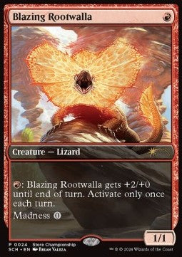 Blazing Rootwalla - Store Championship Promos (Rare) [SCH-24]